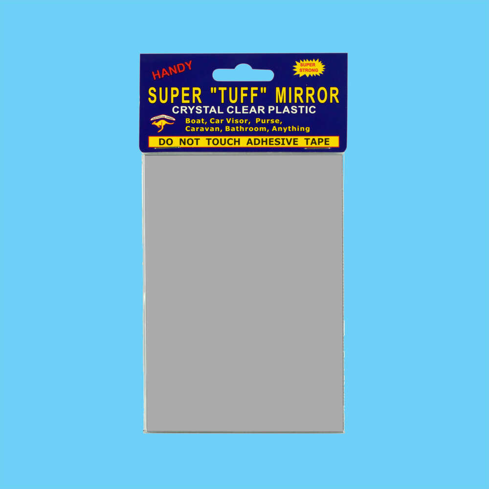 Small Super Tuff Mirror Acrylic - 100x140mm 1 Piece - Dollars and Sense