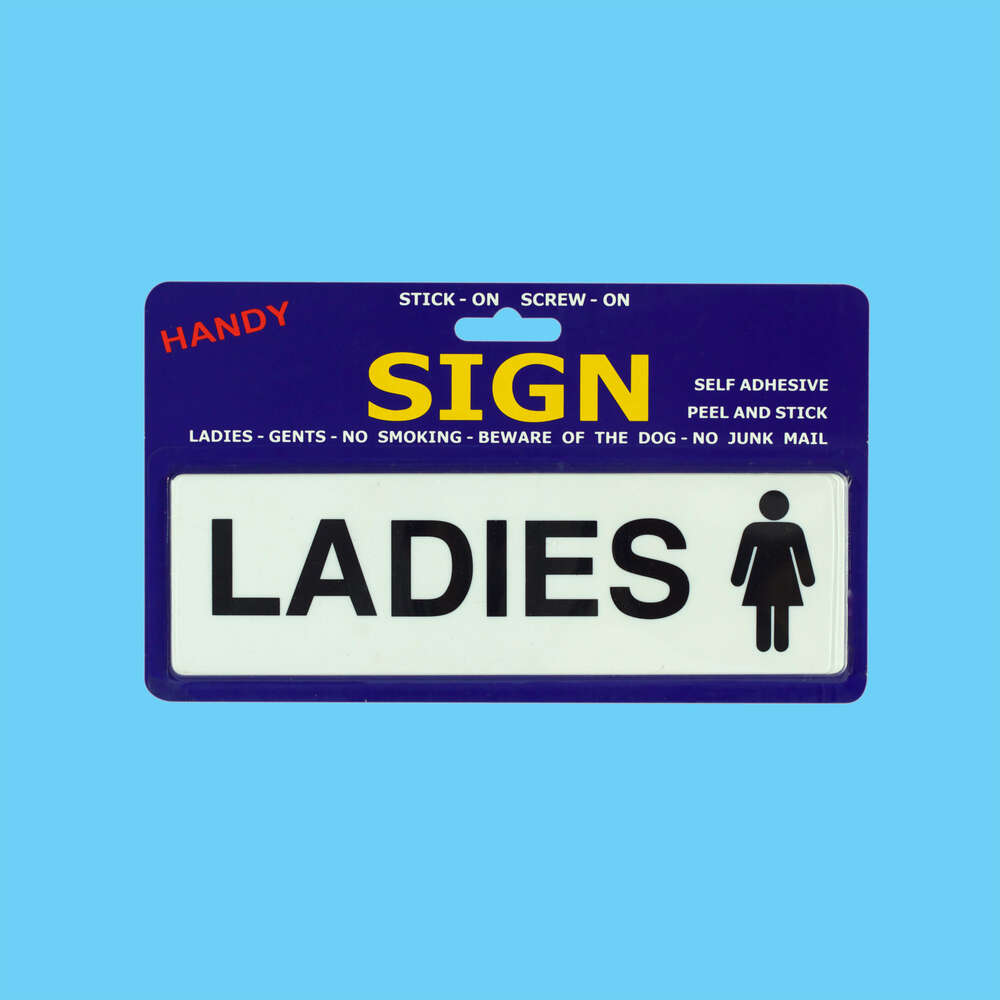 Sign Medium Ladies - 1 Piece - Dollars and Sense