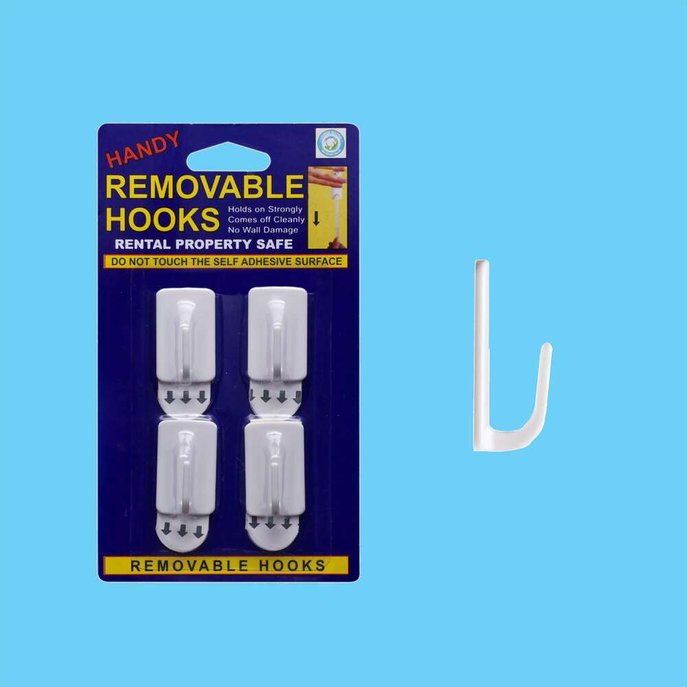Removable Mini Hook - 500g 4 Pack 1 Piece - Dollars and Sense