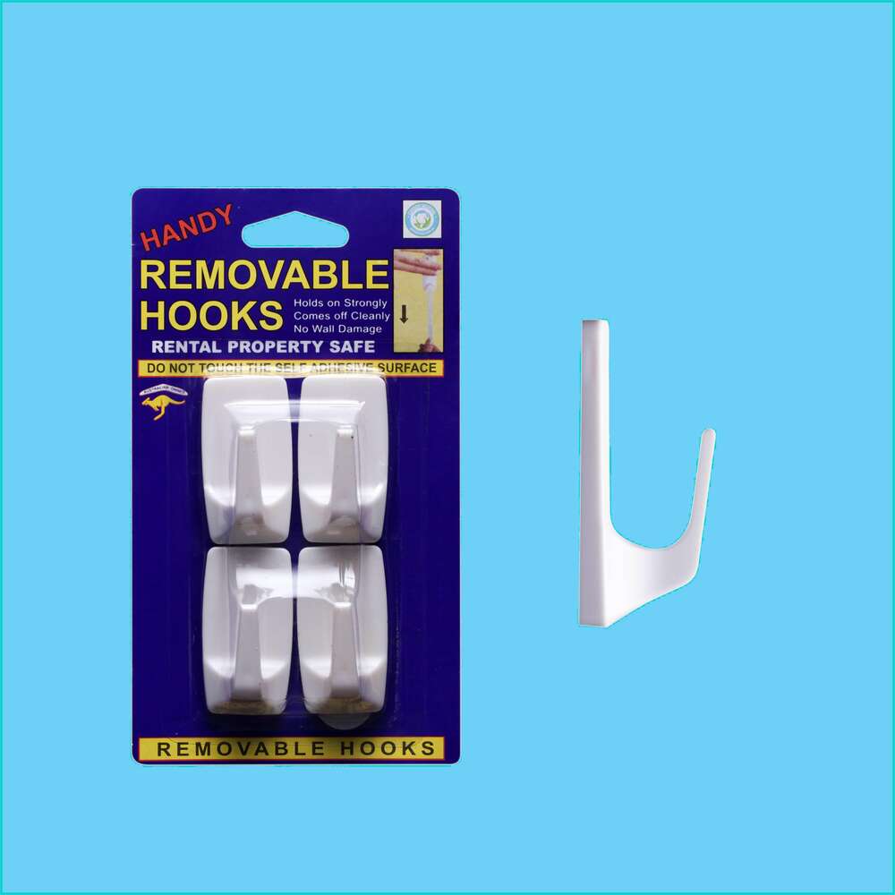 Removable Small Hook - 1kg 4 Pack 1 Piece - Dollars and Sense