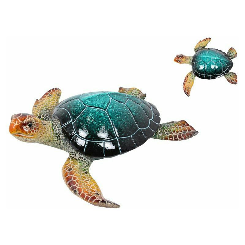 Realistic Marble Blue Turtle - 38cm 1 Piece - Dollars and Sense