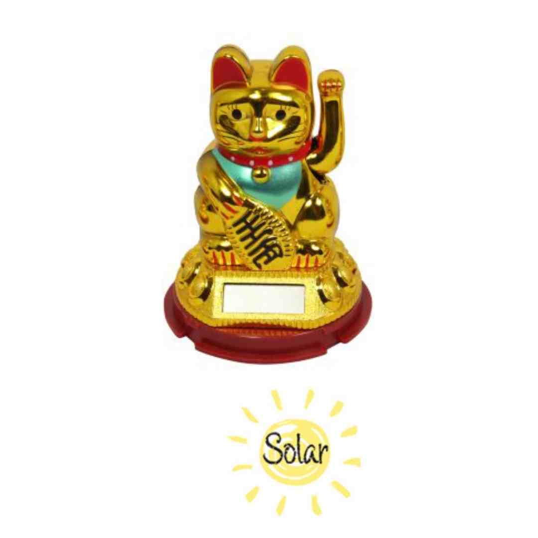 Solar Powered Cat Groover 10.2cm - Dollars and Sense