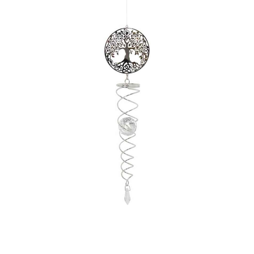 Tree of Life Crystal Vortex Spiral Spinner 56cm - Dollars and Sense