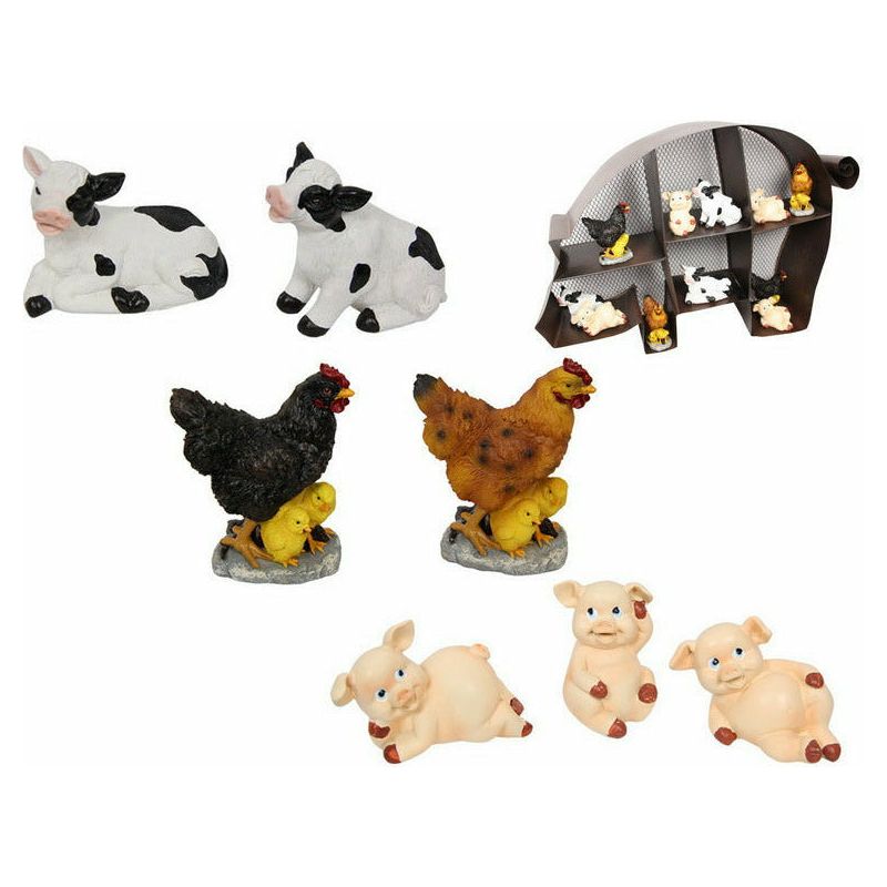 Farm Animal Figurine - 10cm 1 Piece Assorted - Dollars and Sense