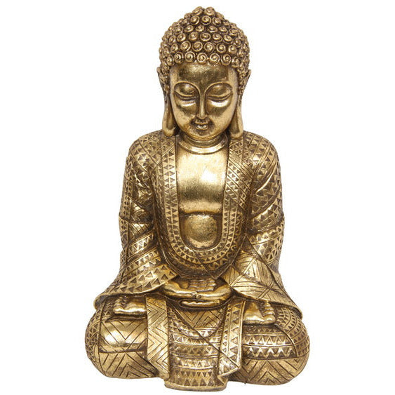 Gold Rulai Buddha - Dollars and Sense