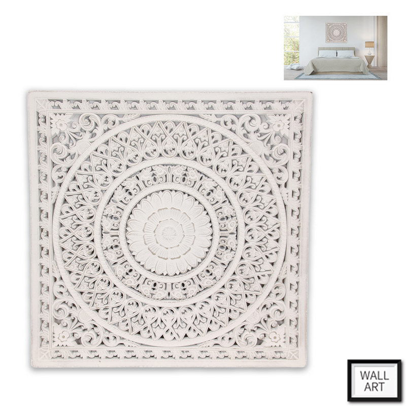 Wall Art Mandala Design Lattice - 79cm - Dollars and Sense