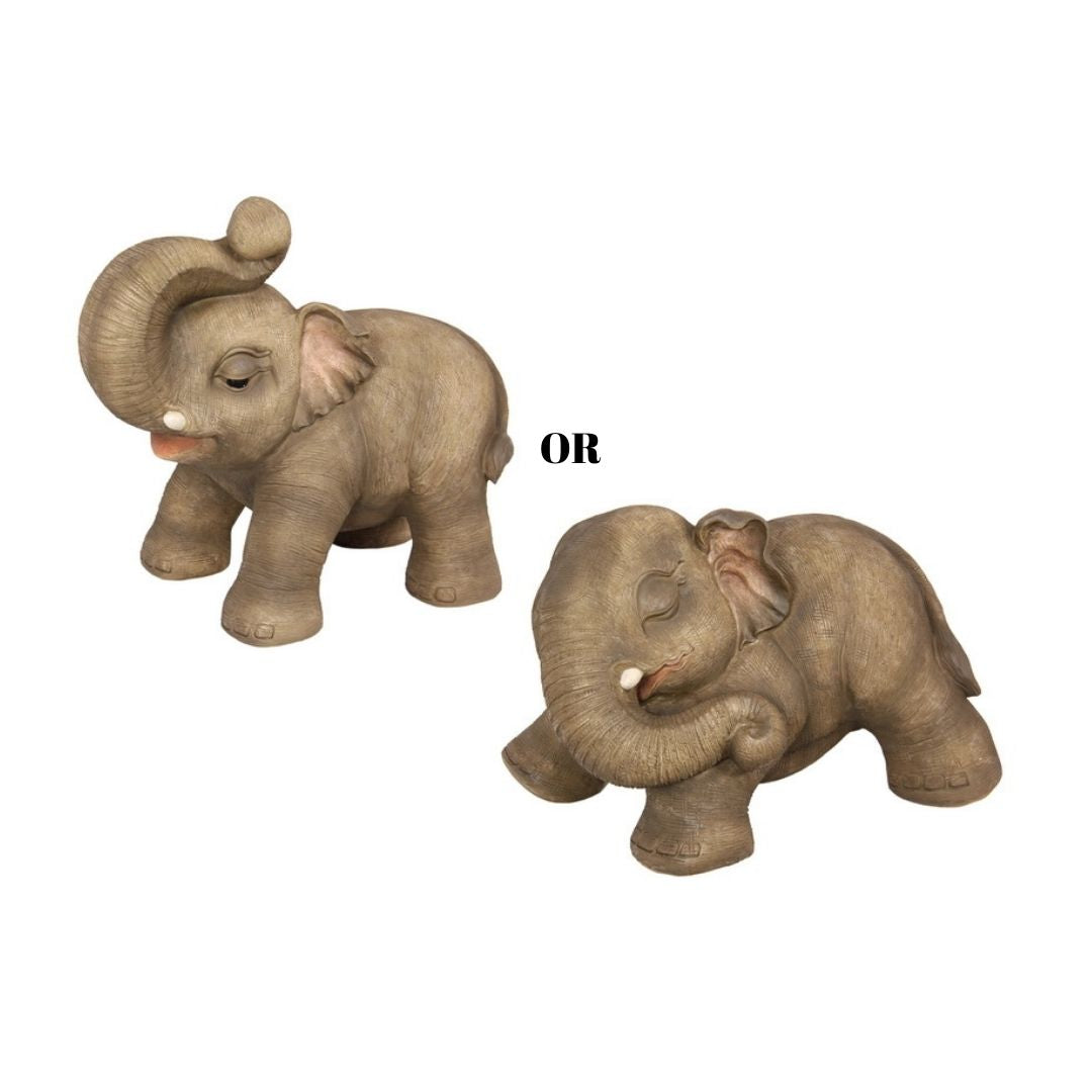 Garden Elephant Sleepy 1Pce Assorted 40cm - Dollars and Sense