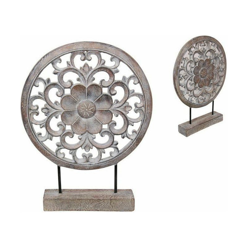 Round Filigree Decor on Stand - 38cm 1 Piece - Dollars and Sense