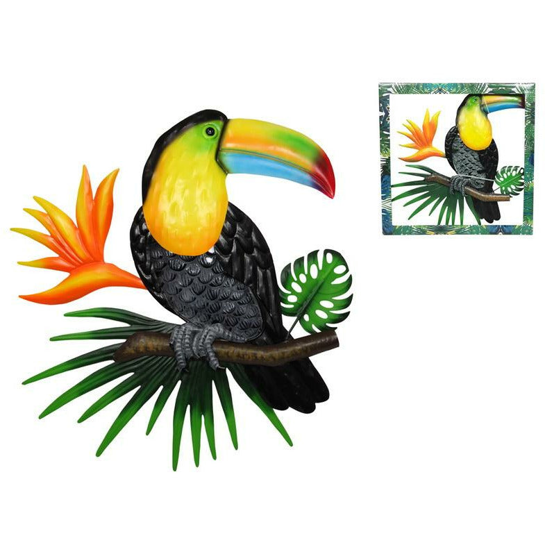 Metal Toucan Wall Art - 43cm Default Title