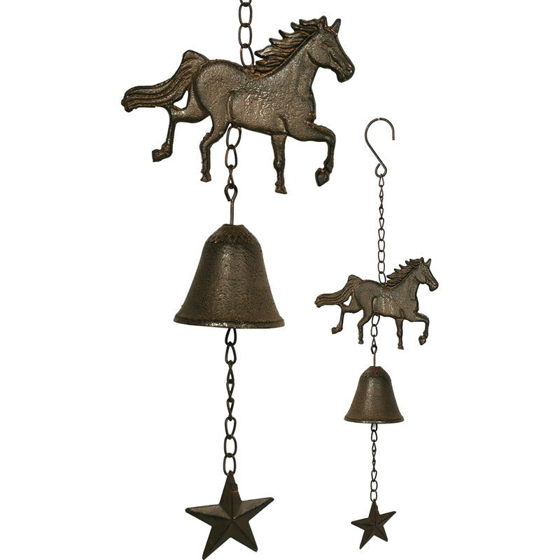 Cast Iron Horse with Bell - Dollars and Sense