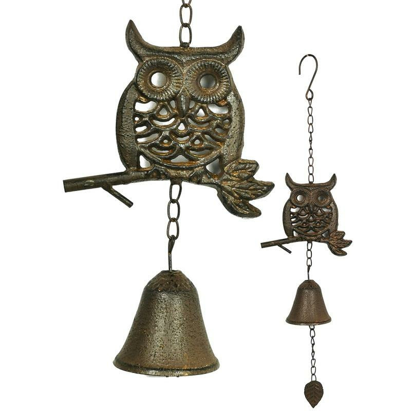 Cast Iron Owl Bell - 56cm Default Title