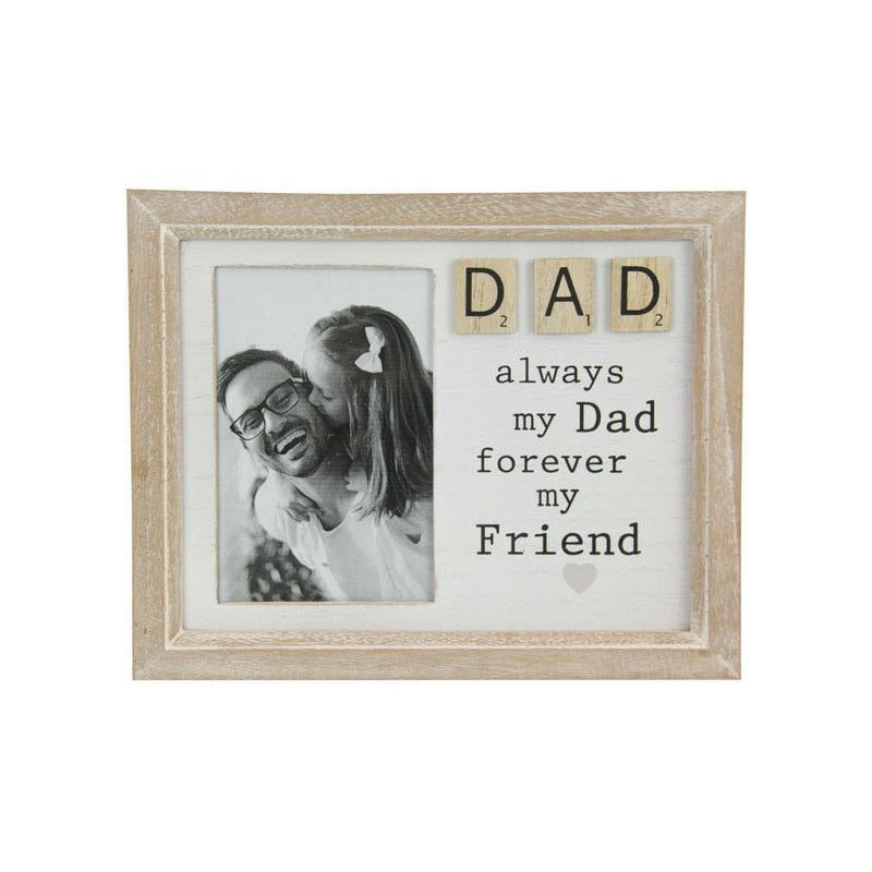 Dad Wording Frame 25x20cm - Dollars and Sense