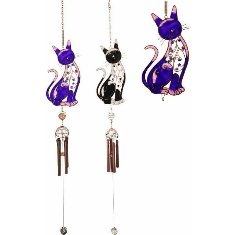 Magical Cat Wind Chime - 1 Piece Assorted - Dollars and Sense