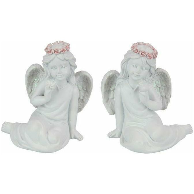 Angel with Rose Headband - 12cm 1 Piece Assorted - Dollars and Sense