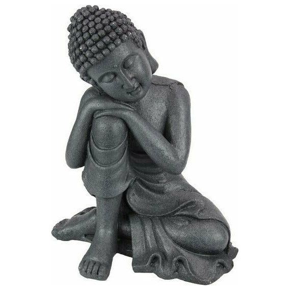 Charcoal Rulai Buddha - 38cm - Dollars and Sense