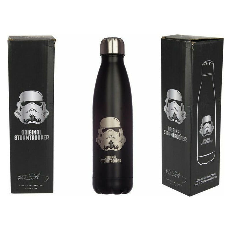 Star Wars Stormtrooper Stainless Steel Bottle - 500ml Gift Box - Dollars and Sense