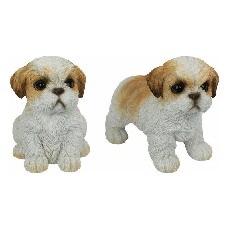 Cute Shih Tzu Puppy Dog 14cm - 1 Piece Assorted Default Title