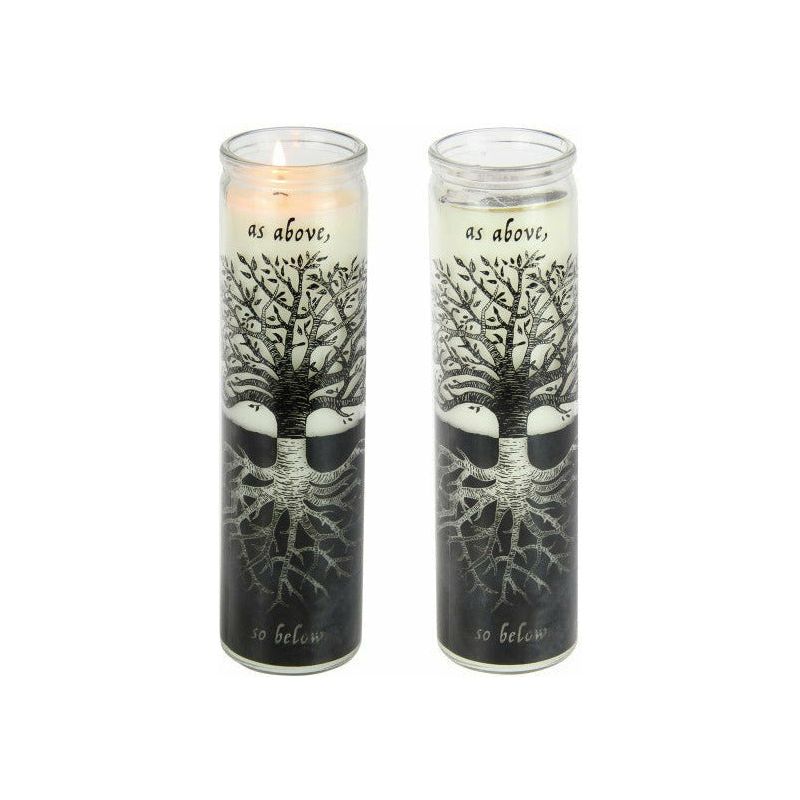 Tree of Life Candle As Above So Below - 300g 1 Piece - Dollars and Sense