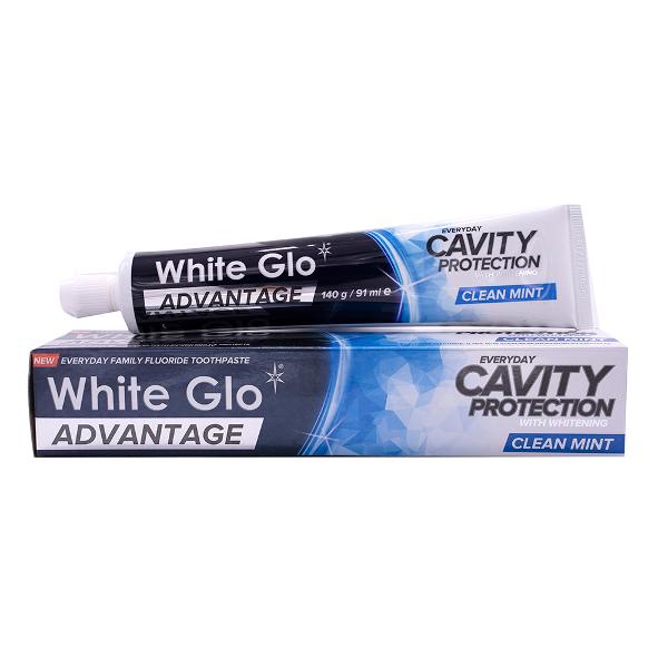 White Glo Toothpaste Advantage Cavity Protection - 140g 1 Piece - Dollars and Sense
