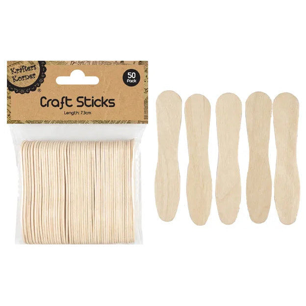 Craft Ice Cream Sticks - Dollars and Sense