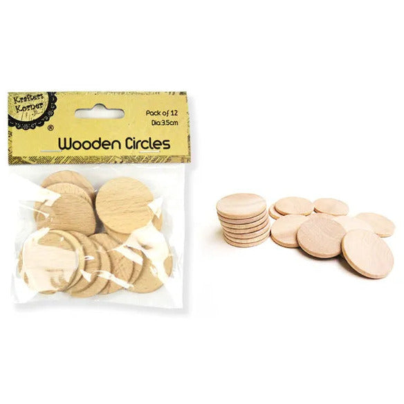 Wooden Circles - Dollars and Sense