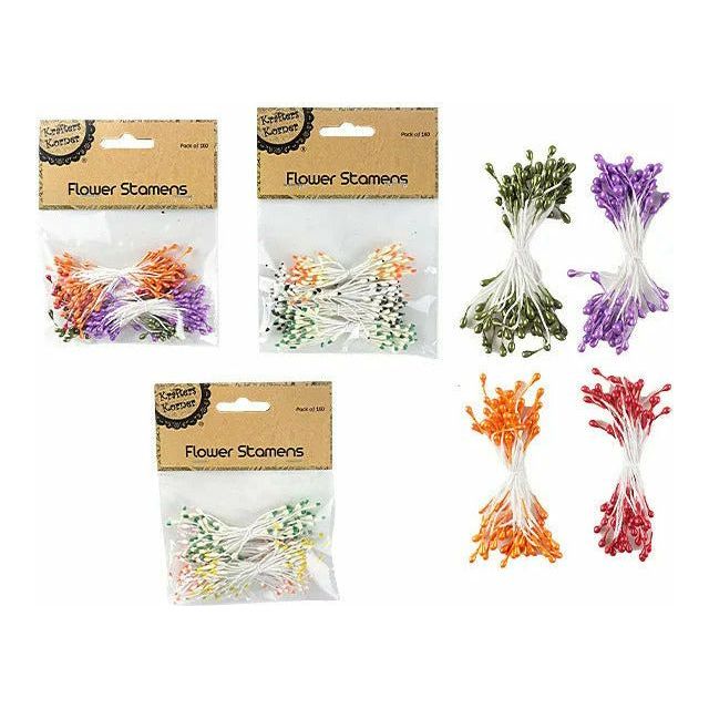 Craft Flower Stameans - 1 Piece Assorted - Dollars and Sense