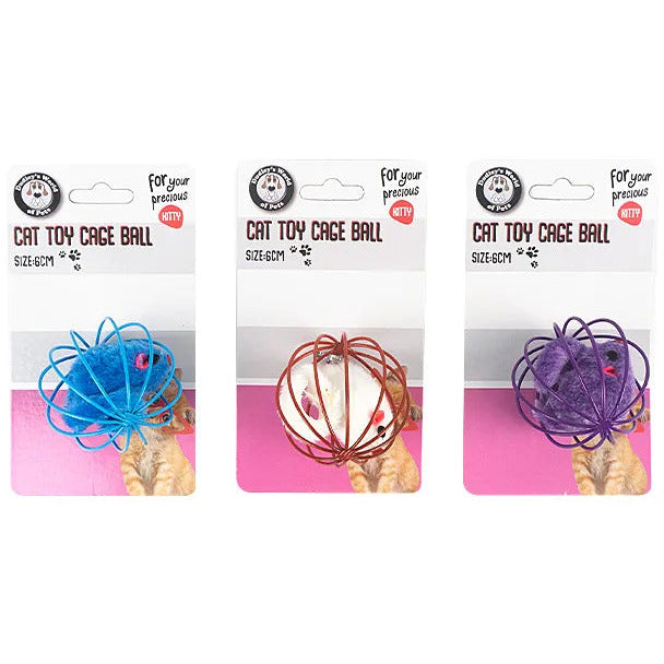 Cat Toy Cage Ball - Dollars and Sense