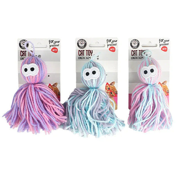 Yarn Cat Toy - Dollars and Sense