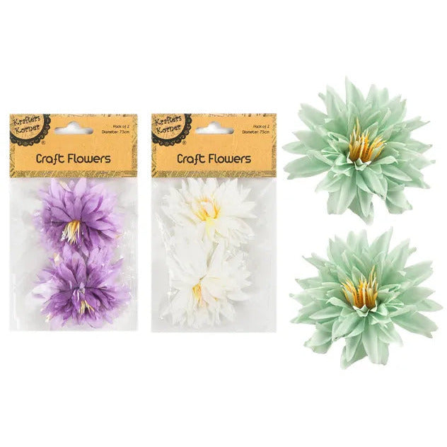 Craft Flowers - Crysanthemum - Dollars and Sense
