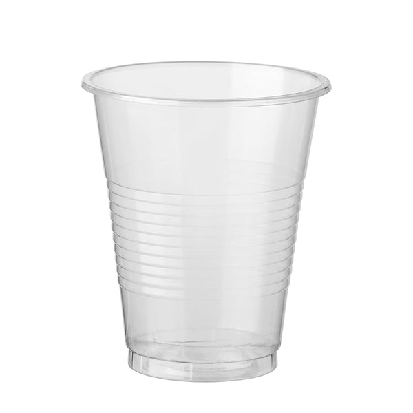 Partyware Strong Reusable Clear Plastic Cups 200ml - 40pk - Dollars and Sense