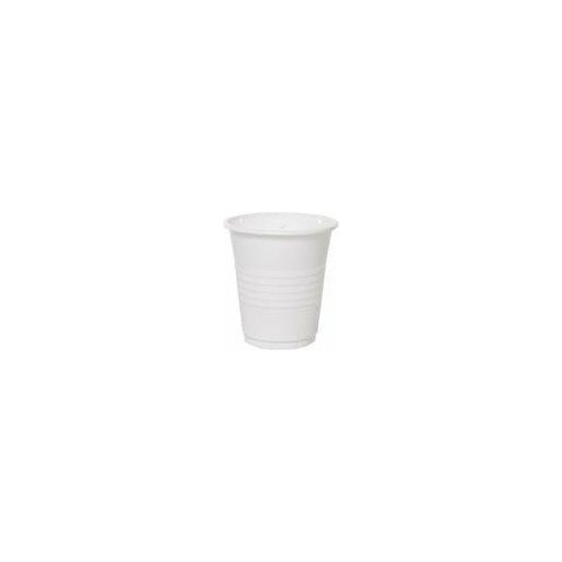 Partyware Strong Reusable White Plastic Cups 200ml - 40Pk - Dollars and Sense