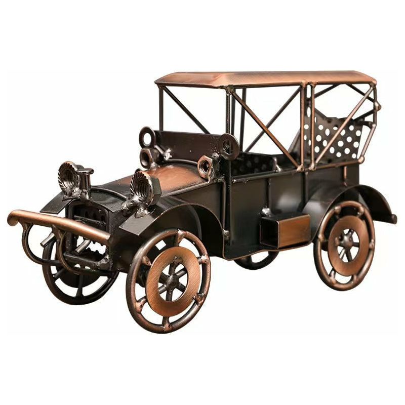 Metal Retro Classic Car 21x7.5x10cm - Dollars and Sense