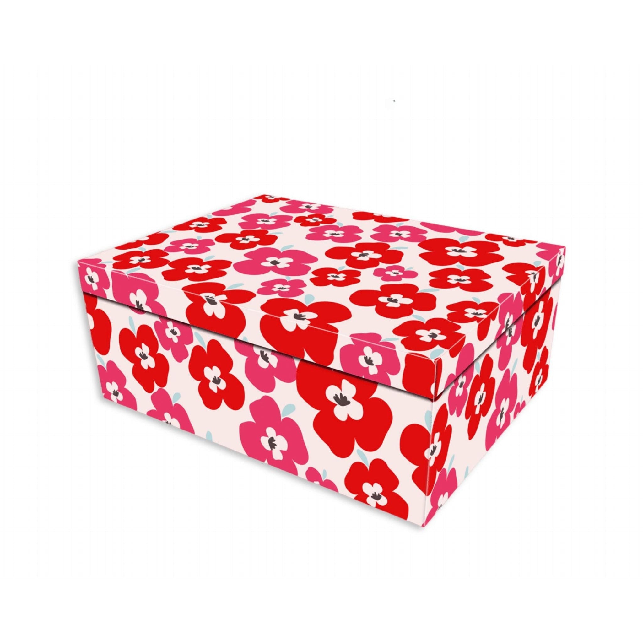 Accent Groovy Red Gift Box - Dollars and Sense