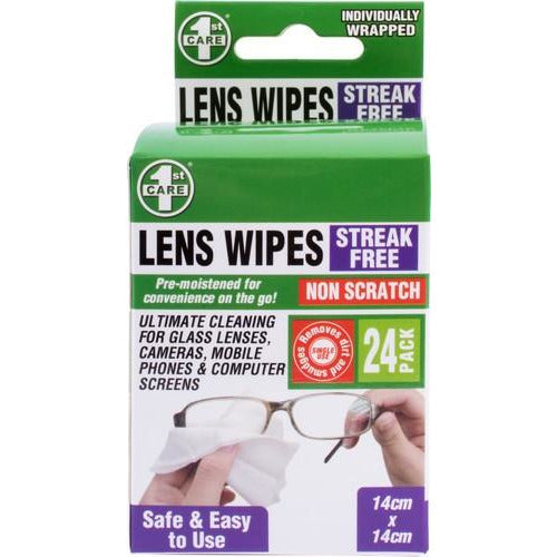 Wipes Glass Lens Cleaning 24Pk Default Title