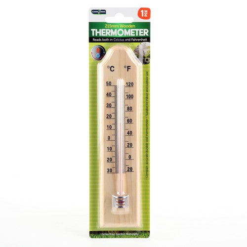 Wooden Thermometer - 215mm 1 Piece Default Title