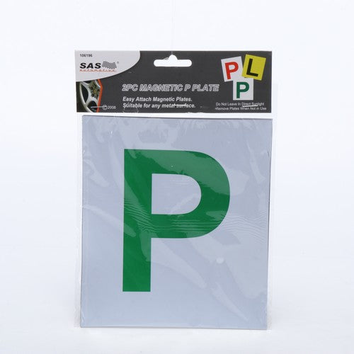 Magnetic P Plate Green QLD - 2 Pack Default Title