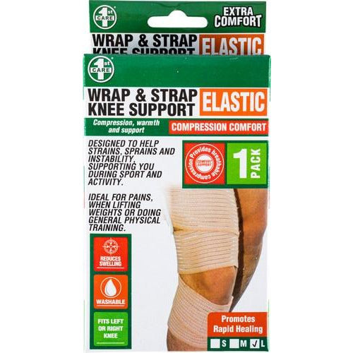 Support Elastic Wrap and Strap Knee Default Title