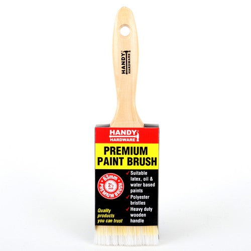 Premium Paint Brush - 63mm 1 Piece Default Title