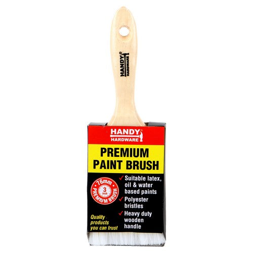 Premium Paint Brush - 76mm 1 Piece Default Title