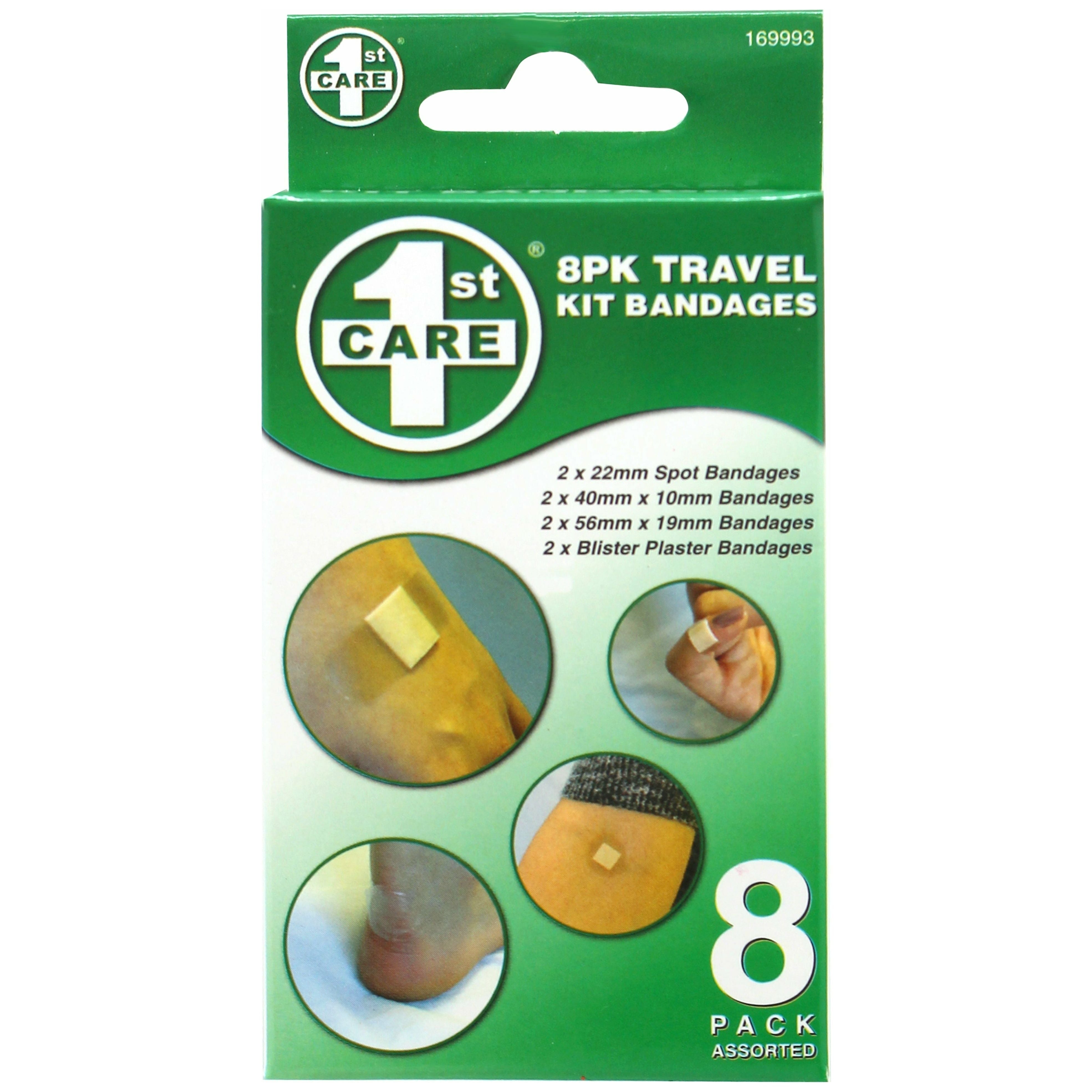 Travel Kit Bandages 8pk - Dollars and Sense
