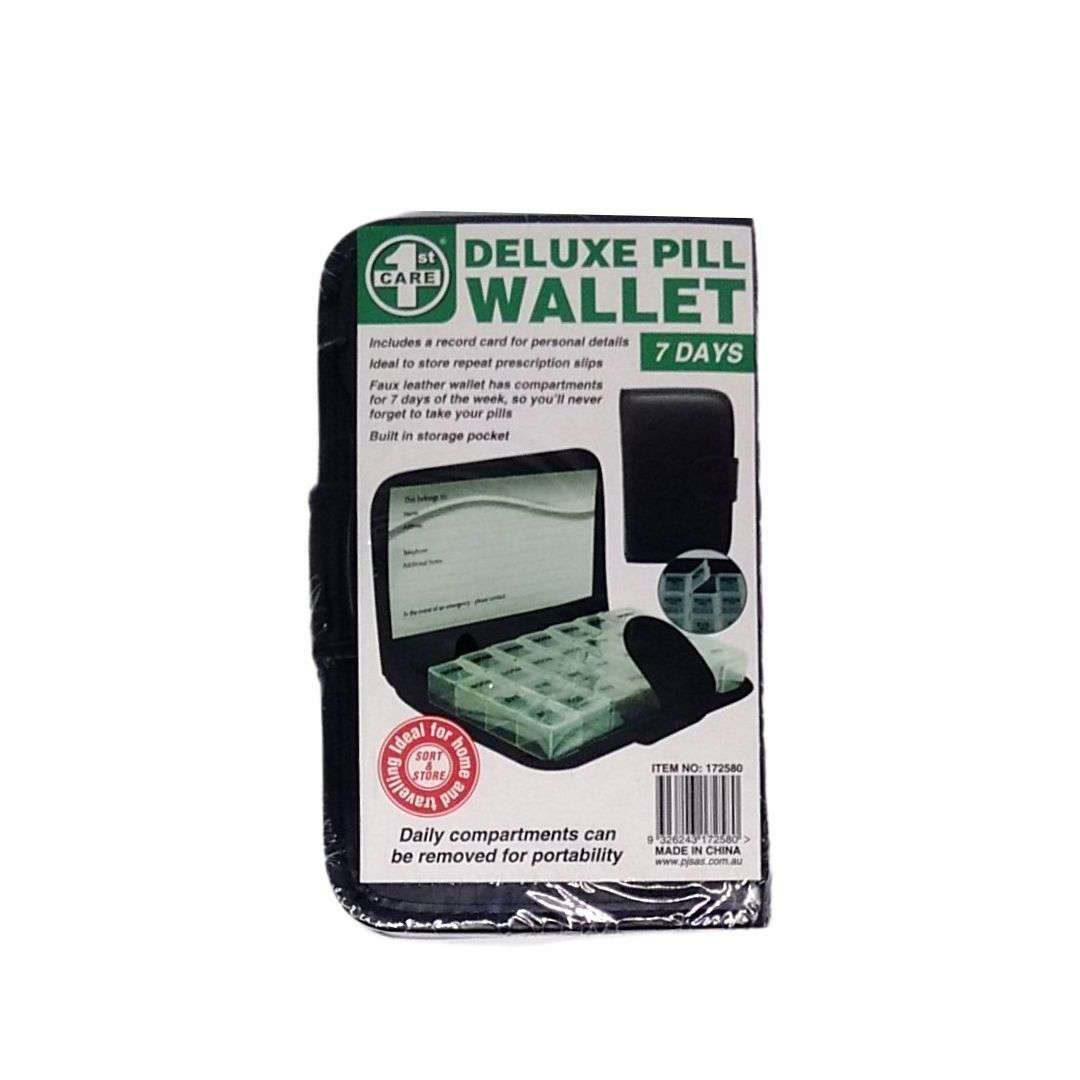 Pill Wallet Delux 7 Day Organiser - Dollars and Sense