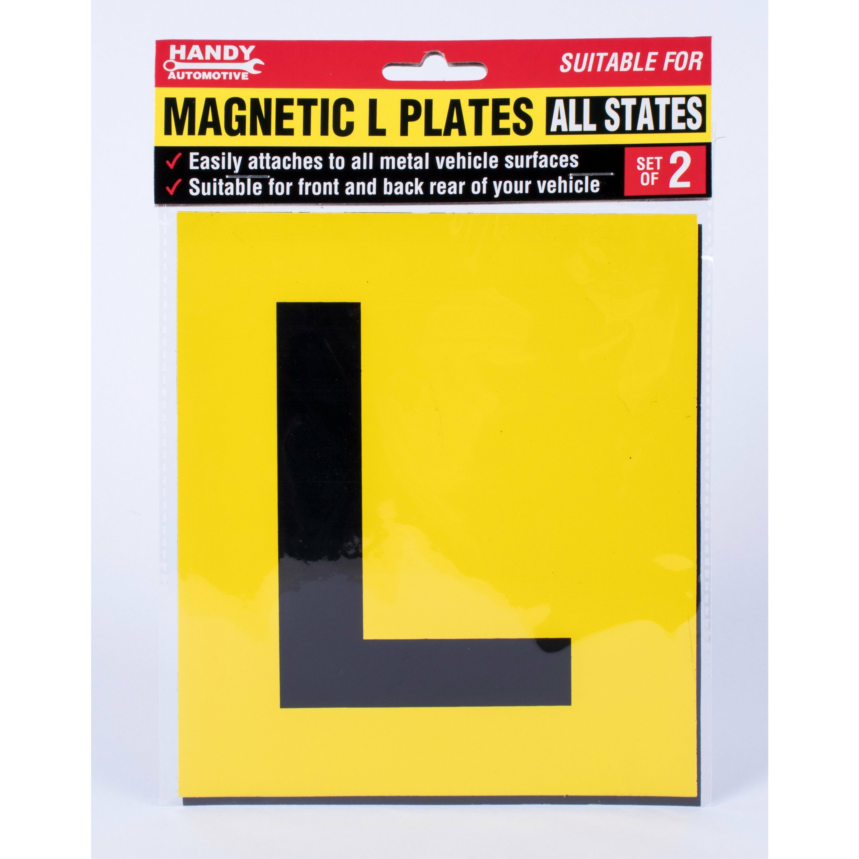 Magnetic L Plates All States - 2 Pack Default Title