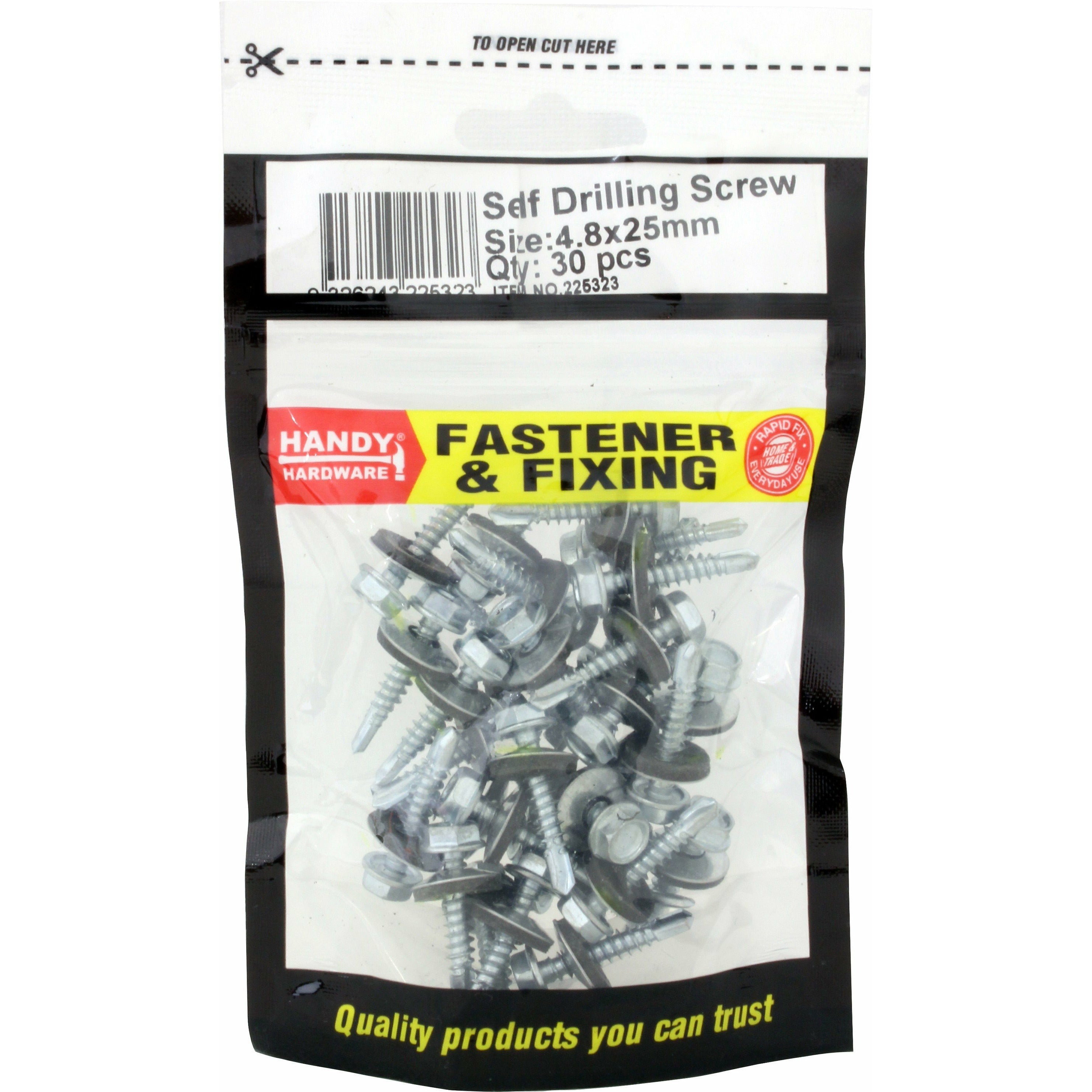 Self Drilling Screw - 4.8x25mm 30 Piece Bag Default Title