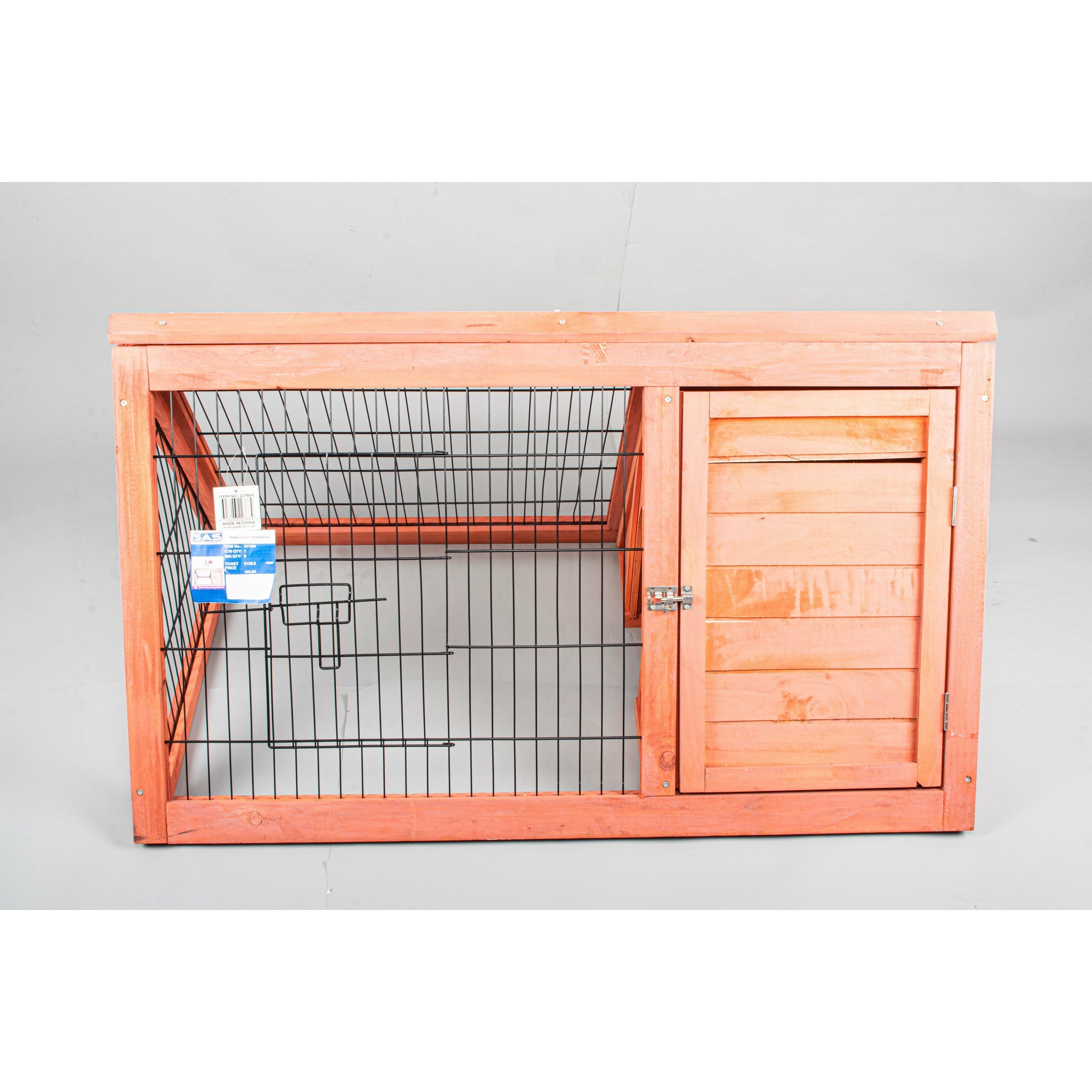 Rabbit or Guinea Pig Hutch - 100x60x53cm 1 Piece Default Title