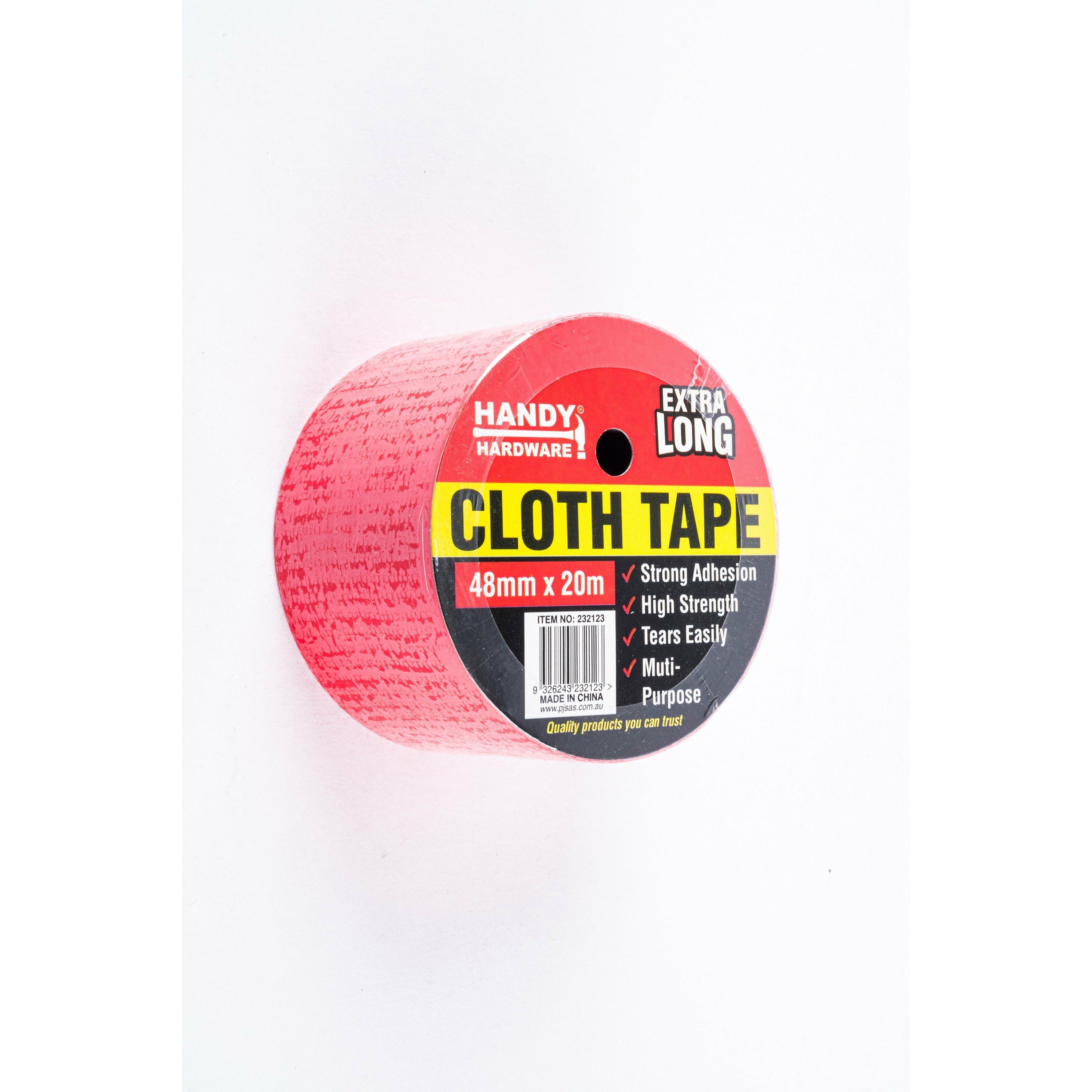 Cloth Tape - 48mm x 20m 1 Piece Assorted Default Title