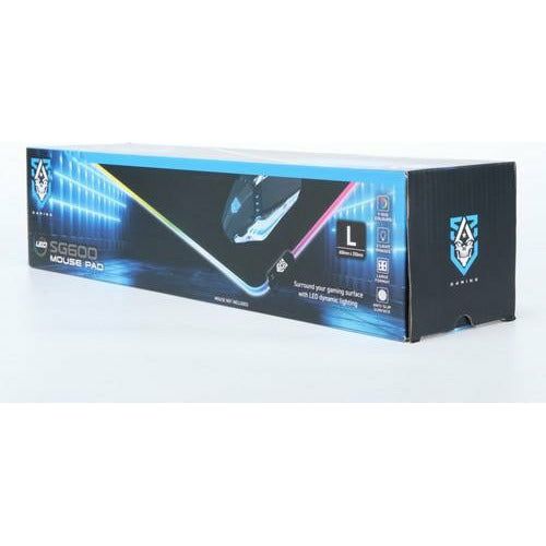 Gaming RGB SG600 LED Mouse Pad Large - 600x350mm 1 Piece - Dollars and Sense