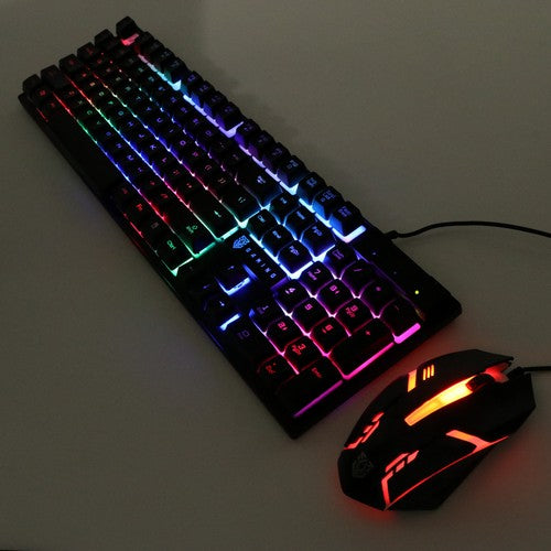 Gaming RGB SG200 Wired Keyboard and Mouse Combo - 1 Set Default Title