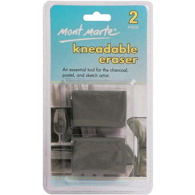 Buy onilne Mont Marte MM Kneadable Erasers 2pc | Dollars and Sense cheap and low prices in australia