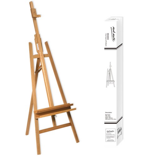 Mont Marte Floor Easel with Tilt Beech Wood - Dollars and Sense