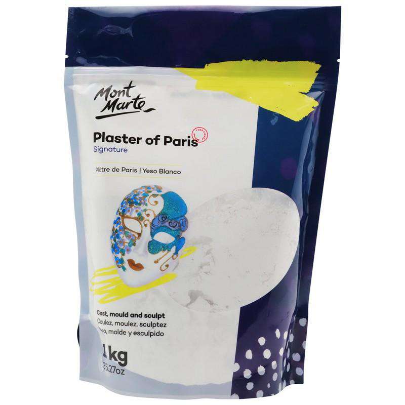 Buy onilne Mont Marte Plaster of Paris 1kg | Dollars and Sense cheap and low prices in australia